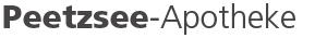 Peetzsee-Apotheke Grünheide Second Logo